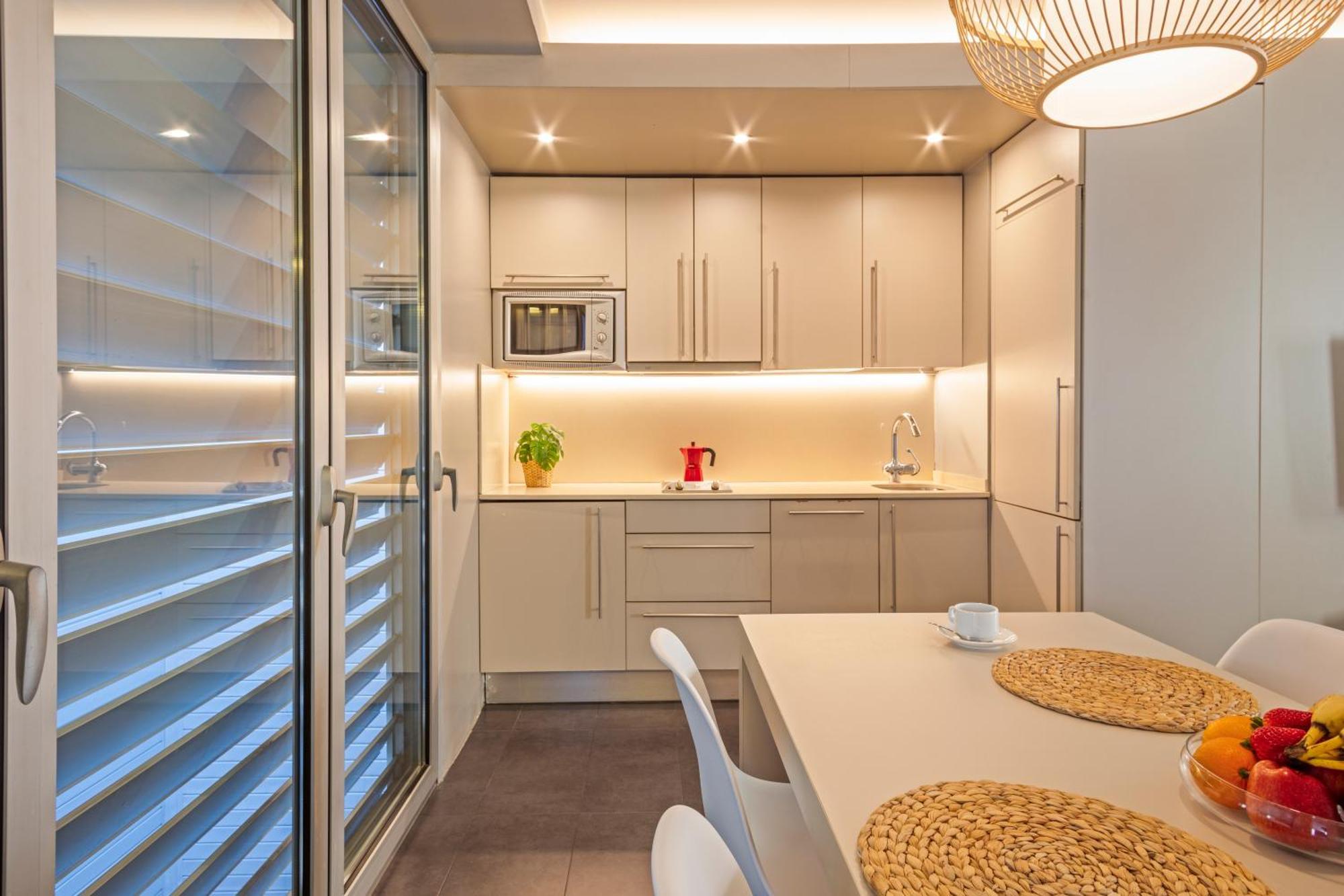 Aparthotel Bcn Montjuic Barcelona Bagian luar foto